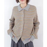 《ABYS》トレンド感ある配色。襟付きボーダーニット | futier land | 詳細画像28