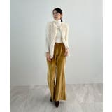 上品リラックスを叶える。ベロアパンツ | futier land | 詳細画像9 