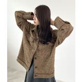 さらっと羽織って今っぽく。ツイードフリンジミドルCPOJK | futier land | 詳細画像27 