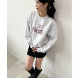 コンパクトで今っぽい。短丈ロゴスウェット | futier land | 詳細画像19 