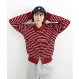 《ABYS》トレンド感ある配色。襟付きボーダーニット | futier land | 詳細画像17