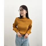 ふっくらふんわり暖かい。ボトルネックバルーン袖ニットプルオーバー | futier land | 詳細画像40 