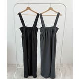 モードなムード香る。ベルトショルダーサロペット | futier land | 詳細画像31 