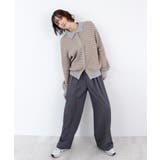 《ABYS》トレンド感ある配色。襟付きボーダーニット | futier land | 詳細画像27