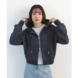 《ABYS》クロップド丈が相性抜群◎ダブルジップショート丈パーカー  | futier land | 詳細画像20 