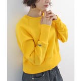 《ABYS》ロゴ刺繍ショート丈トレーナー | futier land | 詳細画像27 