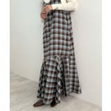 秋ムード高まる。チェックキャミOP | futier land | 詳細画像21 