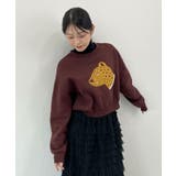 主役級レオパードで着映える。レオパード相良ショート丈スウェットトップス | futier land | 詳細画像17