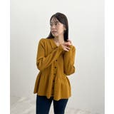 春新色追加！上品な大人へ。ペプラムリブニット | futier land | 詳細画像18 