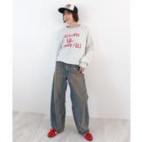 《ABYS》カジュアルに映える。配色ロゴプリント裏毛スウエット | futier land | 詳細画像11 