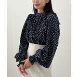 裏起毛あたたかい。ハイネックバルーンスリーブブラウス | futier land | 詳細画像27 