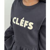 裾のフリルが映える！CLEFSロゴフリルスウェット | futier land | 詳細画像22 