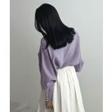 上品な大人のキレイめスタイル。袖口パールドルマンニット | futier land | 詳細画像25