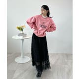 コンパクトで今っぽい。短丈ロゴスウェット | futier land | 詳細画像18 