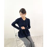 春新色追加！上品な大人へ。ペプラムリブニット | futier land | 詳細画像33 