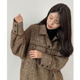 さらっと羽織って今っぽく。ツイードフリンジミドルCPOJK | futier land | 詳細画像23 