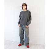 《ABYS》後ろ姿も可愛く決まる。バックロゴニットトップス | futier land | 詳細画像16