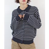 《ABYS》トレンド感ある配色。襟付きボーダーニット | futier land | 詳細画像22