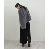 上品な質感が魅力。フェイクスエードナロースカート | futier land | 詳細画像11