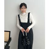 モードなムード香る。ベルトショルダーサロペット | futier land | 詳細画像10 