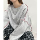 杢グレー | オトナ配色カラー。リンキングスウェットプルオーバー | futier land