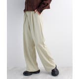 ゆるっと楽ちん。ツータックワイドストレートスラックス/ロング丈 | futier land | 詳細画像22 