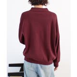 《ABYS》大人カジュアルが叶う。襟付きポロカラーニットトップス | futier land | 詳細画像28 