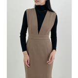 抜かりない360度美シルエット。サイドタックマーメイドワンピース | futier land | 詳細画像22 