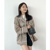 さらっと羽織って今っぽく。ツイードフリンジミドルCPOJK | futier land | 詳細画像22 