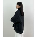 1枚で即こなれ感。サイドジップノーカラー中綿ジャケット | futier land | 詳細画像10