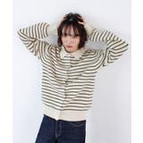 《ABYS》トレンド感ある配色。襟付きボーダーニット | futier land | 詳細画像37