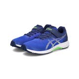 ASBee （アスビー） | ASICS LAZERBEAM アシックスレーザービーム RJ-MG-B【軽量】スピードモデル キッズスニーカー 通学 運動会 1本ベルト 1154A195 400 ブルー/シルバー