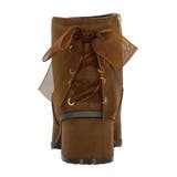 ALGY アルジー キッズ リボン付きヒールショートブーツ 5328 ブラウン | ASBee  | 詳細画像7 