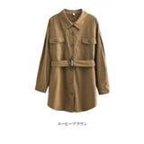 ベルト付き ミリタリー ビッグシャツ | Gain-Mart | 詳細画像3