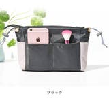 ブラック | バッグインバッグ 整理整頓 ハンドバッグ | Gain-Mart