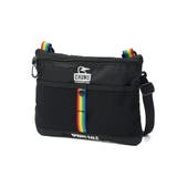 Black×Rainbow | 日本正規品チャムス サコッシュ CHUMS | ギャレリア Bag＆Luggage