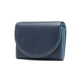 ネイビー×ブルージーン | COMMECA 二つ折り財布 コムサ | ギャレリア Bag＆Luggage