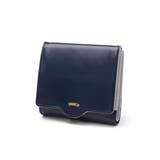 ネイビー | COMMECA 二つ折り財布 コムサ | ギャレリア Bag&Luggage