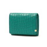 ピーコックグリーン | COMMECA 二つ折り財布 コムサ | ギャレリア Bag＆Luggage
