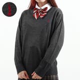 チャコールxレッド(930) | イーストボーイ セーター EASTBOY | ギャレリア Bag＆Luggage