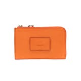 オレンジxダークブラウン | 財布 HMAEN L字ファスナー | ギャレリア Bag＆Luggage