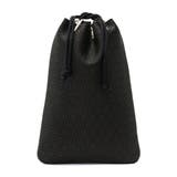 亀甲(黒x黒) | ［印傳屋］合切袋 印伝 インデンヤ | ギャレリア Bag＆Luggage