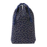 とんぼ(紺x白) | ［印傳屋］合切袋 印伝 インデンヤ | ギャレリア Bag＆Luggage