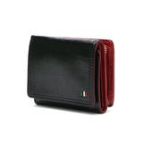 ブラックxレッド | 財布 ゼウス 三つ折り財布 | ギャレリア Bag&Luggage