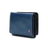 ブルーxダークブラウン | 財布 ゼウス 三つ折り財布 | ギャレリア Bag&Luggage