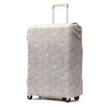 グレーフラワー | ハント スーツケースカバー HaNT | ギャレリア Bag＆Luggage