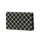 七宝繋ぎ(黒x白) | 印傳屋 名刺入れ 印伝 | ギャレリア Bag&Luggage