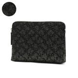 ローズ小(黒x黒) | 印傳屋 ポーチ 印伝 | ギャレリア Bag＆Luggage