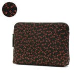 とんぼ(黒x赤) | 印傳屋 ポーチ 印伝 | ギャレリア Bag＆Luggage