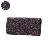 とんぼ(紺xピンク) | 印傳屋 長財布 INDEN | ギャレリア Bag&Luggage